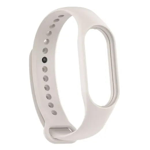 Telcon smartwatch strap for Xiaomi Mi Band 7 | Silicone | white