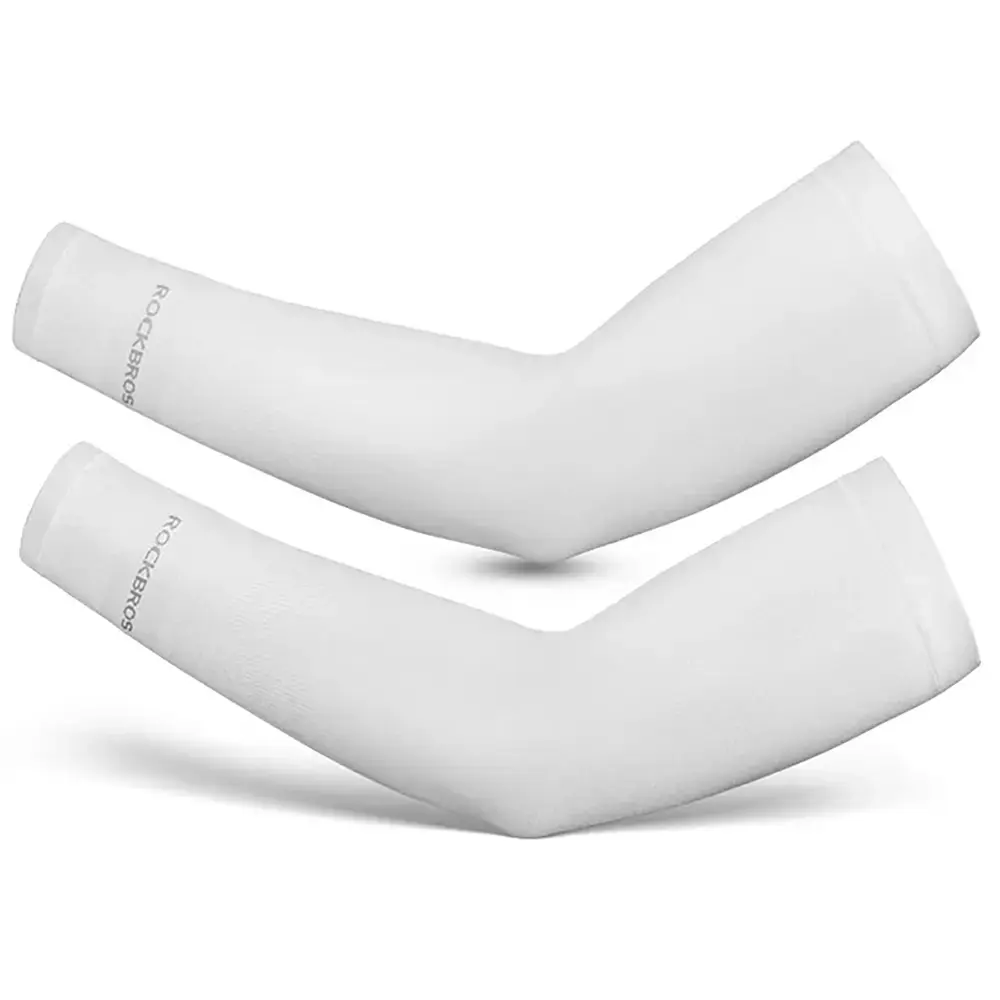 Rockbros XT9002W cycling sleeves - white
