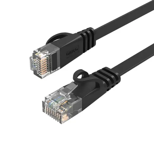 Kabel sieciowy Ethernet Orico PUG-C7B CAT7 10Gbps RJ45 internetowy LAN płaski 8 m - czarny