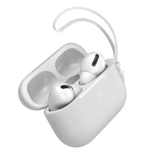 Baseus Let''s go Silicone Case For Apple Apple Airpods Pro white