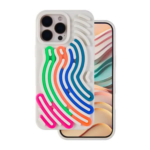 DIY Snake maciņš telefonam iPhone 16 Pro bēšs