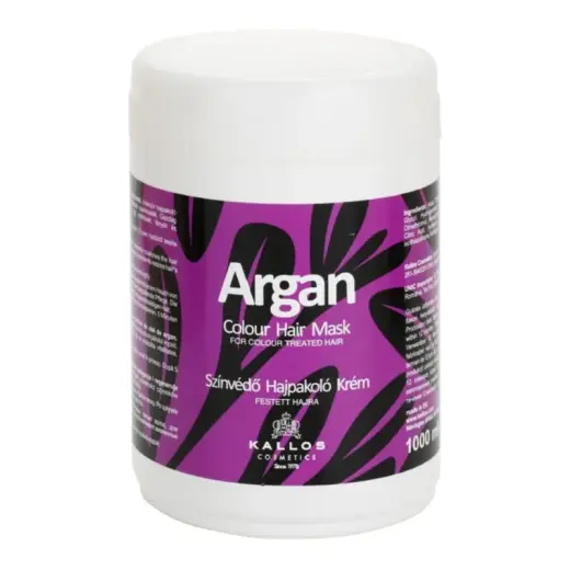 Kallos Argan Mask for Colour-treated Hair 1000 Ml