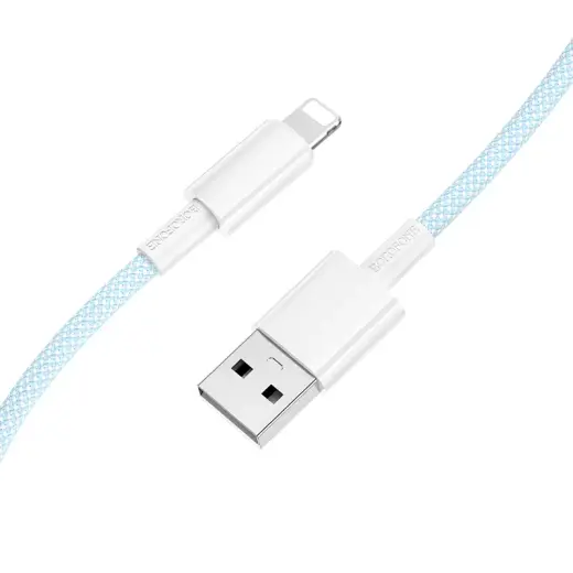 Borofone BX117 Source data transfer and charging cable | USB-A to Lightning | 12W | 1m | blue