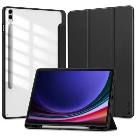 TECH-PROTECT SC PEN HYBRID GALAXY TAB S9 FE+ PLUS 12.4 X610 | X616B BLACK