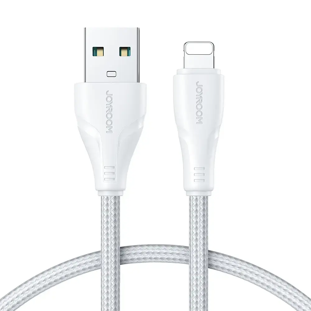 Joyroom cable USB - Lightning 2.4A 0.25 m white (S-UL012A11)