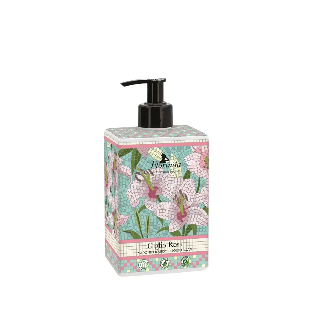 Florinda, Giglio Rosa, Hydrating, Liquid Soap, 500 ml