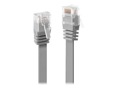 Lindy patch cable - 1 m - gray