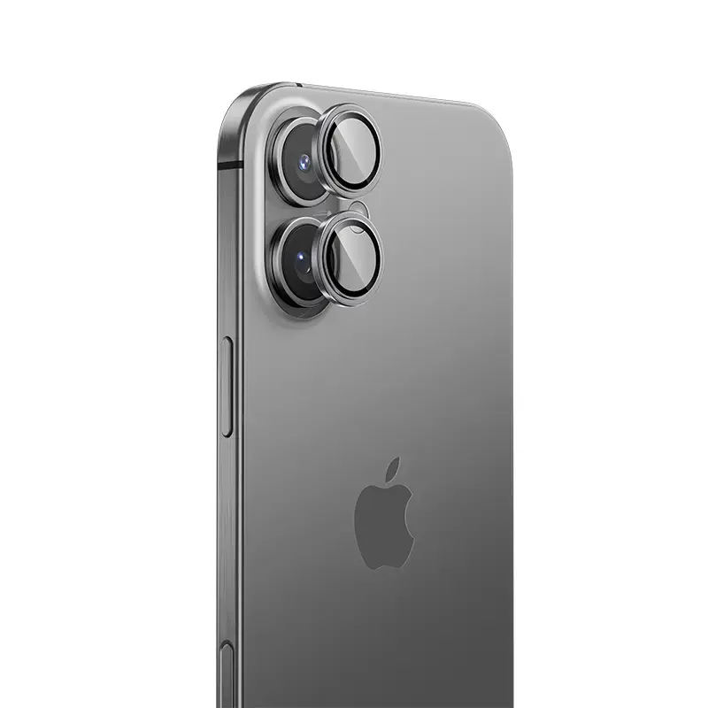 Benks Tempered glass DR Sapphire Lens Protector on camera for Iphone 16|16 Plus (lens 2 pieces) silver