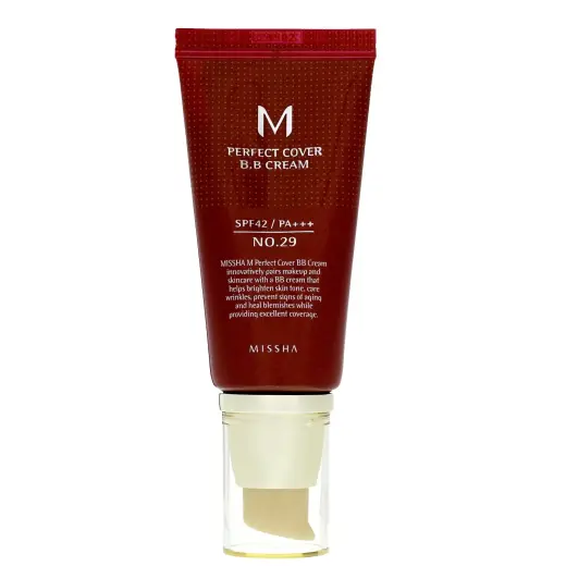 Missha, M Perfect Cover B.B Cream, SPF 42 PA+++, No. 13 Bright Beige, 1.7 Fl Oz (50 Ml)