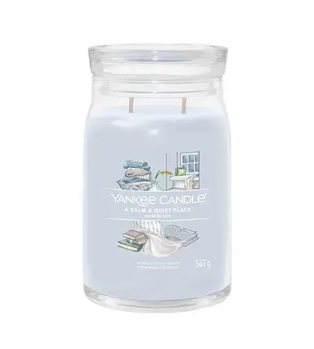 Yankee Candle A Calm & Quiet Place signature candle 567 g