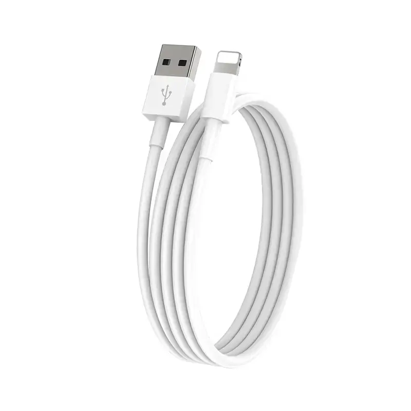 EGA D1 datu pārraides un uzlādes vads | USB-A uz Lightning | 12W | 1m | balts