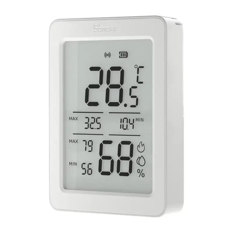 SONOFF ZigBee SNZB-02DR2 Temperature and Humidity Sensor, 2-Pack