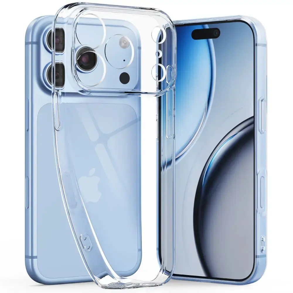 TECH-PROTECT FLEXAIR maciņš telefonam iPhone 17 Pro Max | iPhone 18 Pro Max caurspīdīgs