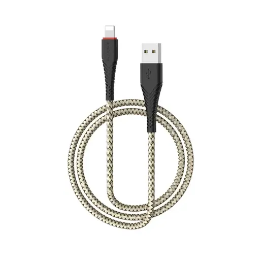 Borofone X25 Data and Charging Lightning (MD818) Cable 100 cm Black