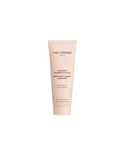 Cinq Mondes, Seeds and Flowers, Brightening, Exfoliating Cream, 60 ml