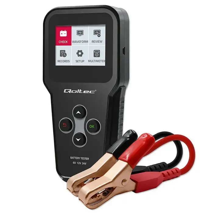 Digital battery analyzer tester 3in1 with LCD 6V