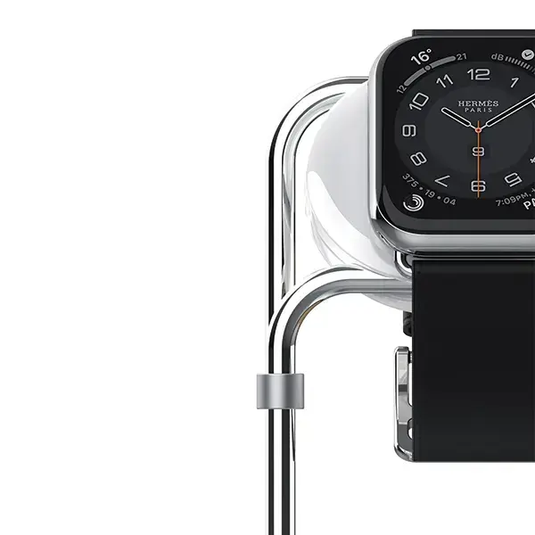 SODI Stojak na Apple Watch SAW-300 srebrny|silver