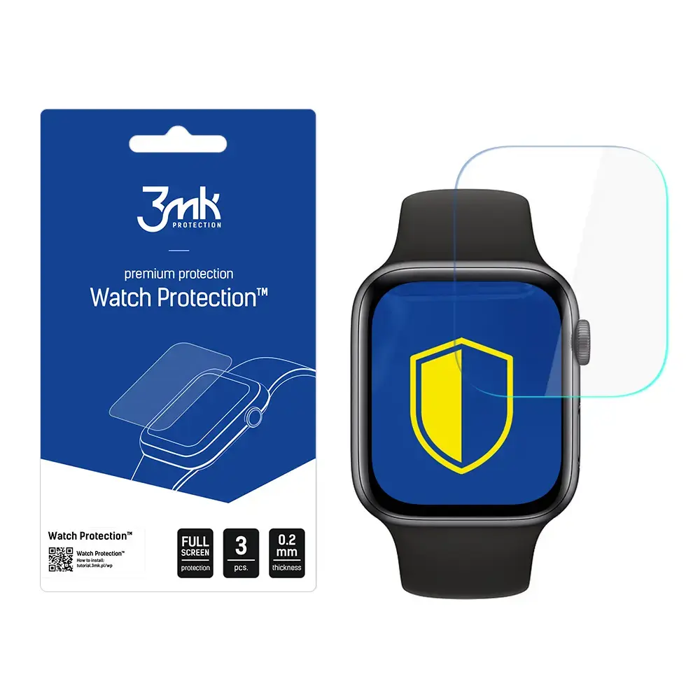 3Mk Hybrid Glass Glass Premium 9H aizsargstikls - plēve Apple Watch 40 mm 4 | 5 | 6 | SE 2020