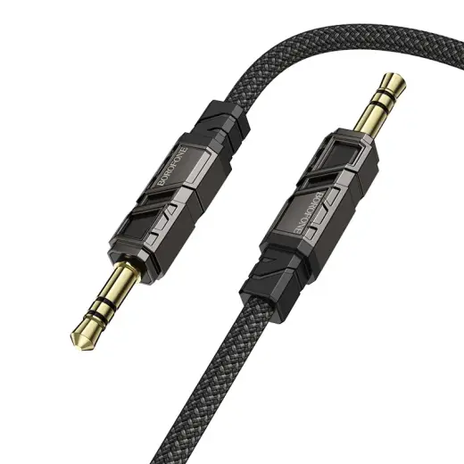 Borofone Cable AUX BL22 Dignity - jack 3,5mm to jack 3,5mm - 1 metre black