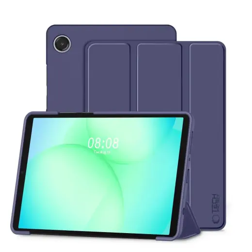 Tech-Protect SmartCase planšetdatora maciņš Galaxy Tab A9 | Galaxy Tab A11 tumši zils