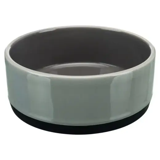 Bļoda dzīvniekiem, keramika - Trixie Bowl, rubber band, ceramic, 0.75 l/ø 16 cm
