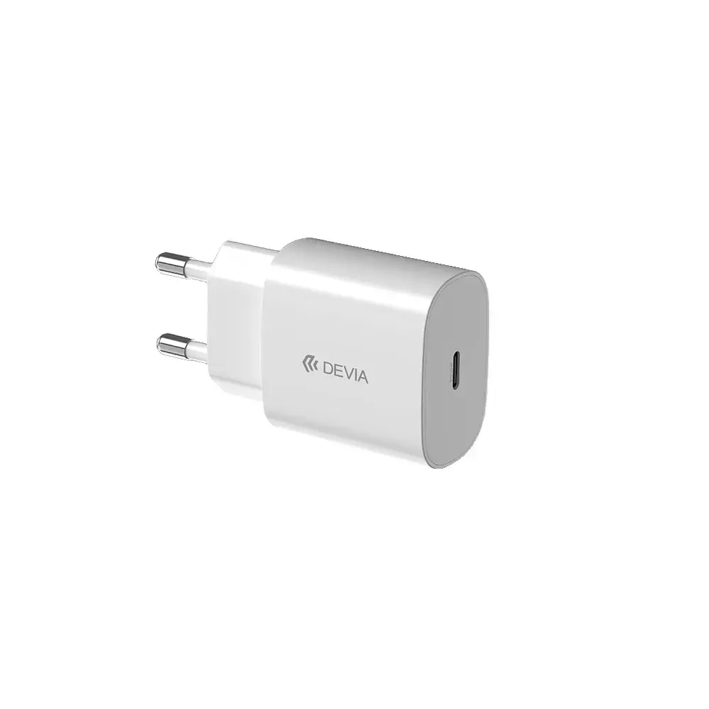 Devia Rocket tīkla lādētājs | 20W | PD | USB-C | balts