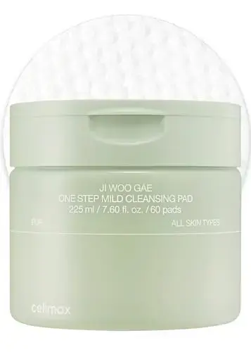Celimax Ji Woo Gae One Step Mild Cleansing Pad 60 Pcs