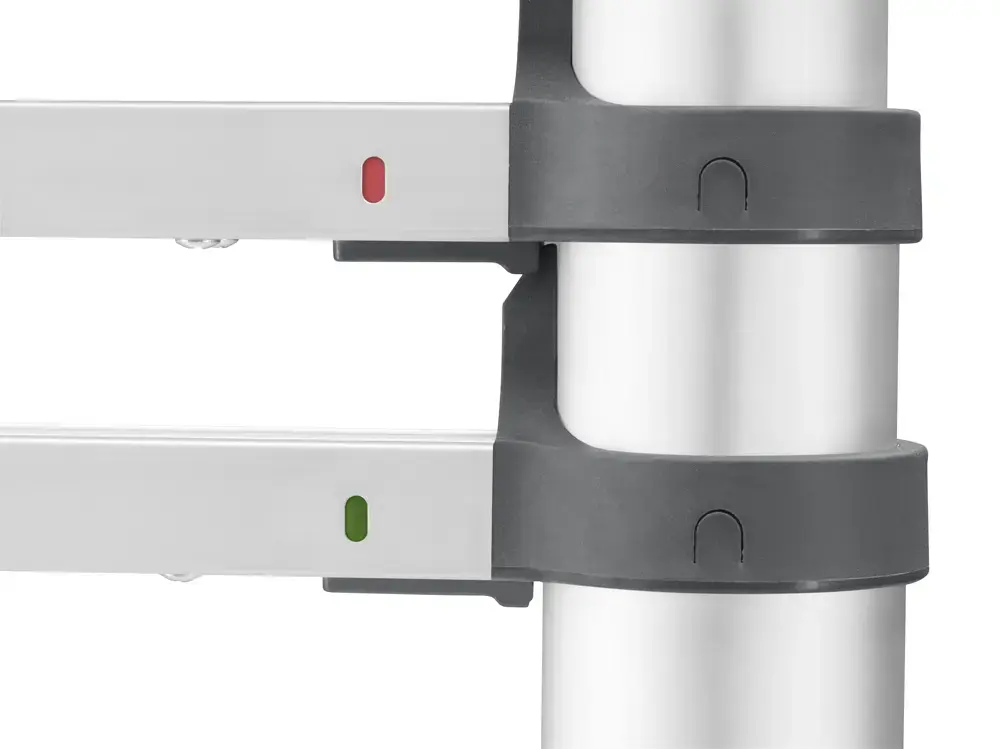 Kāpnes teleskopiskās T80 FlexLine / alumīnija / 13 pakāpieni