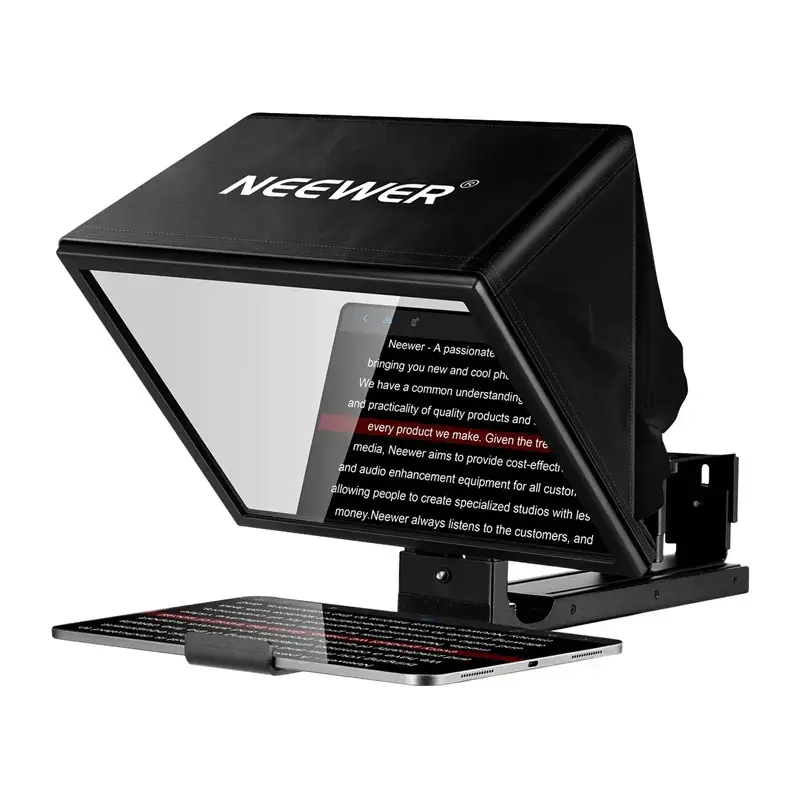 NEEWER BASICS X12B 12" Aluminum Alloy Adjustable Teleprompter