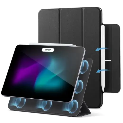 ESR Rebound case with MagSafe support for iPad Pro M4 (2024) black