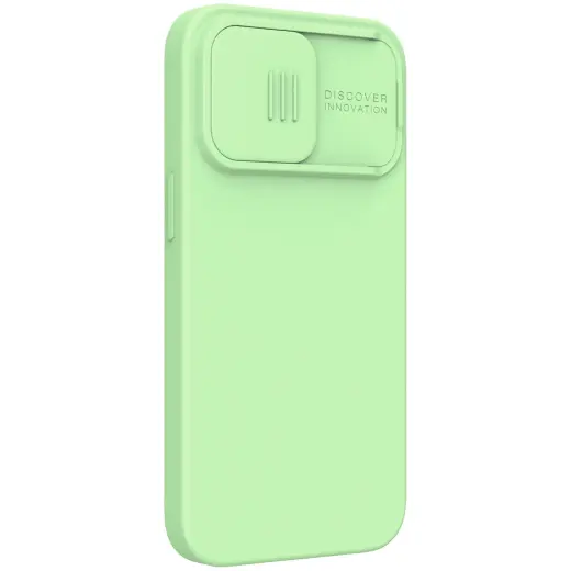 Nillkin CamShield Silky Magnetic Silicone Case for iPhone 13 Pro Mint Green