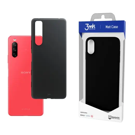 Sony Xperia 10 III 5G - 3mk Matt Case black