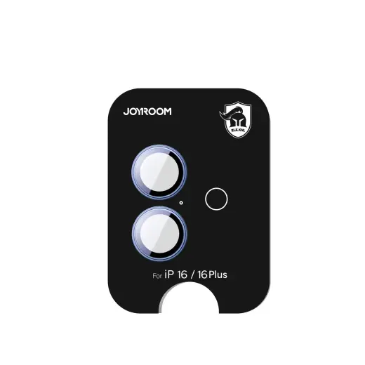 Joyroom JR-MFY0257 protective glass for iPhone 16|16 Plus lenses - blue