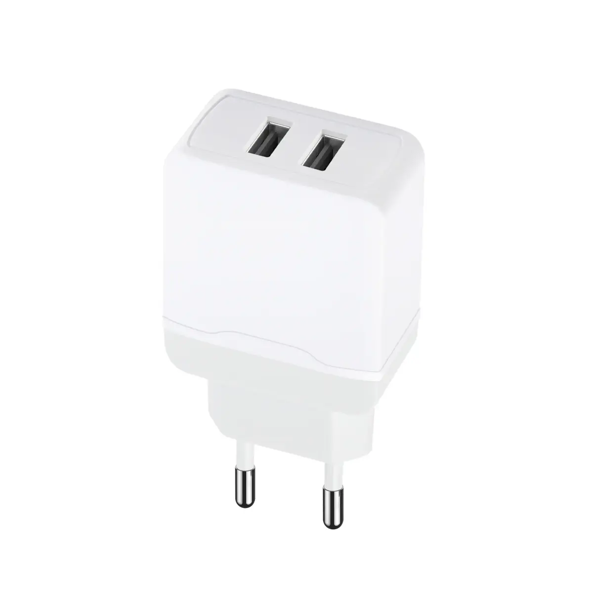 Setty wall charger 2x USB 2,4A LS-02 white JMP