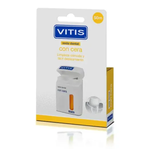 Vitis Waxed Dental Floss 50mt