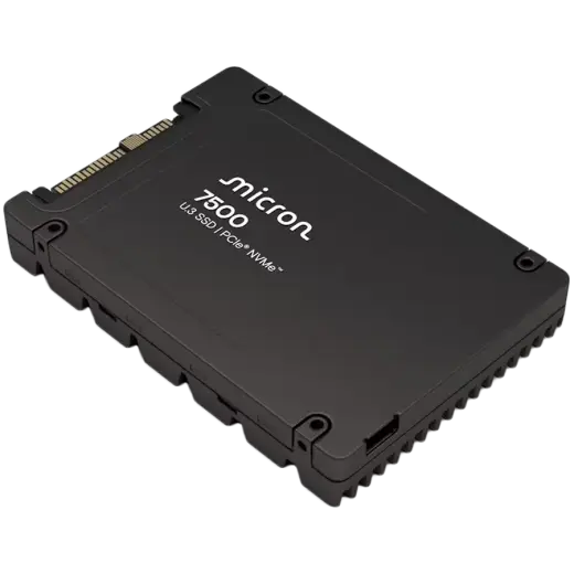 Micron 7500 PRO 7680GB U.3 (15mm) TCG-Opal Enterprise SSD [Single Pack]