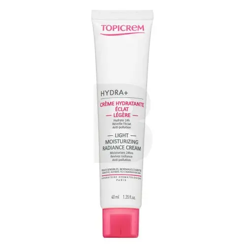 Topicrem HYDRA+ Viegls mitrinošs krēms ar mirdzumu 40 ml
