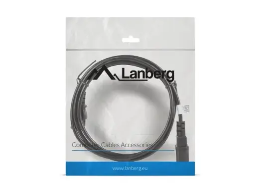 Power cord extension cord IEC 320 C13 - C14 VDE 1.8M black