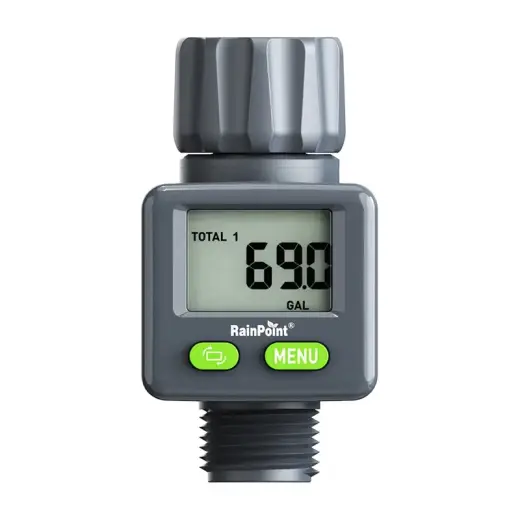 RainPoint digital water flow meter
