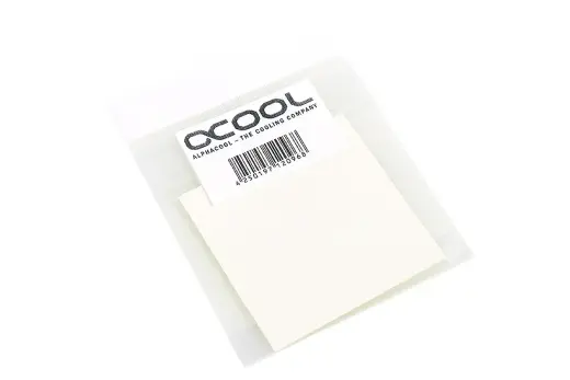 Alphacool siltumvadītspējīgs abpusēji līmējošs spilventiņš 100x100x0,5 mm