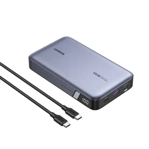 UGREEN LiPo Ārējais akumulators 20000mAh 100W 2xTips C PB720