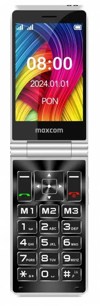 Flip phone MM 835L 4G dual sim black