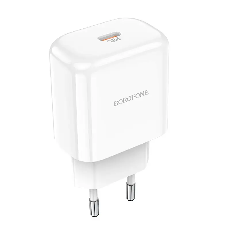 Borofone N3 tīkla lādētājs | 20W | USB-C | balts