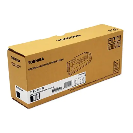 Toshiba Toner T-FC34EK TFC34EK Black Schwarz (6A000001783) (6A000001810)