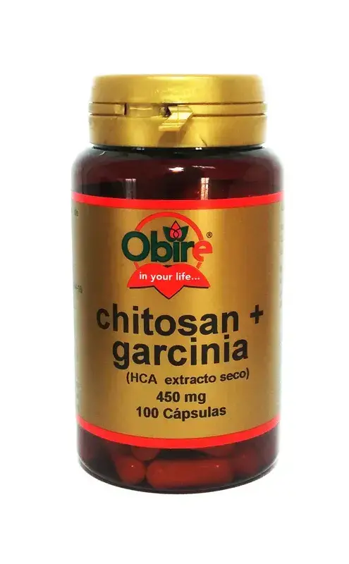 Obire Chitosan y Hca-Garcinia Ext Seco 450 Mg 100 Caps