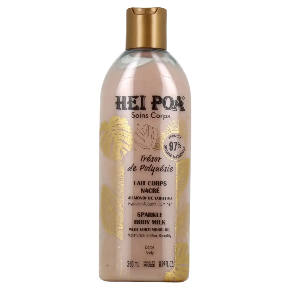 Hei Poa, Tresor De Polynesie, Sparkling, Body Milk, 250 ml