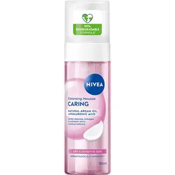 Nivea Cleansing Mousse - Čisticí pěna pro suchou a citlivou pleť 150ml