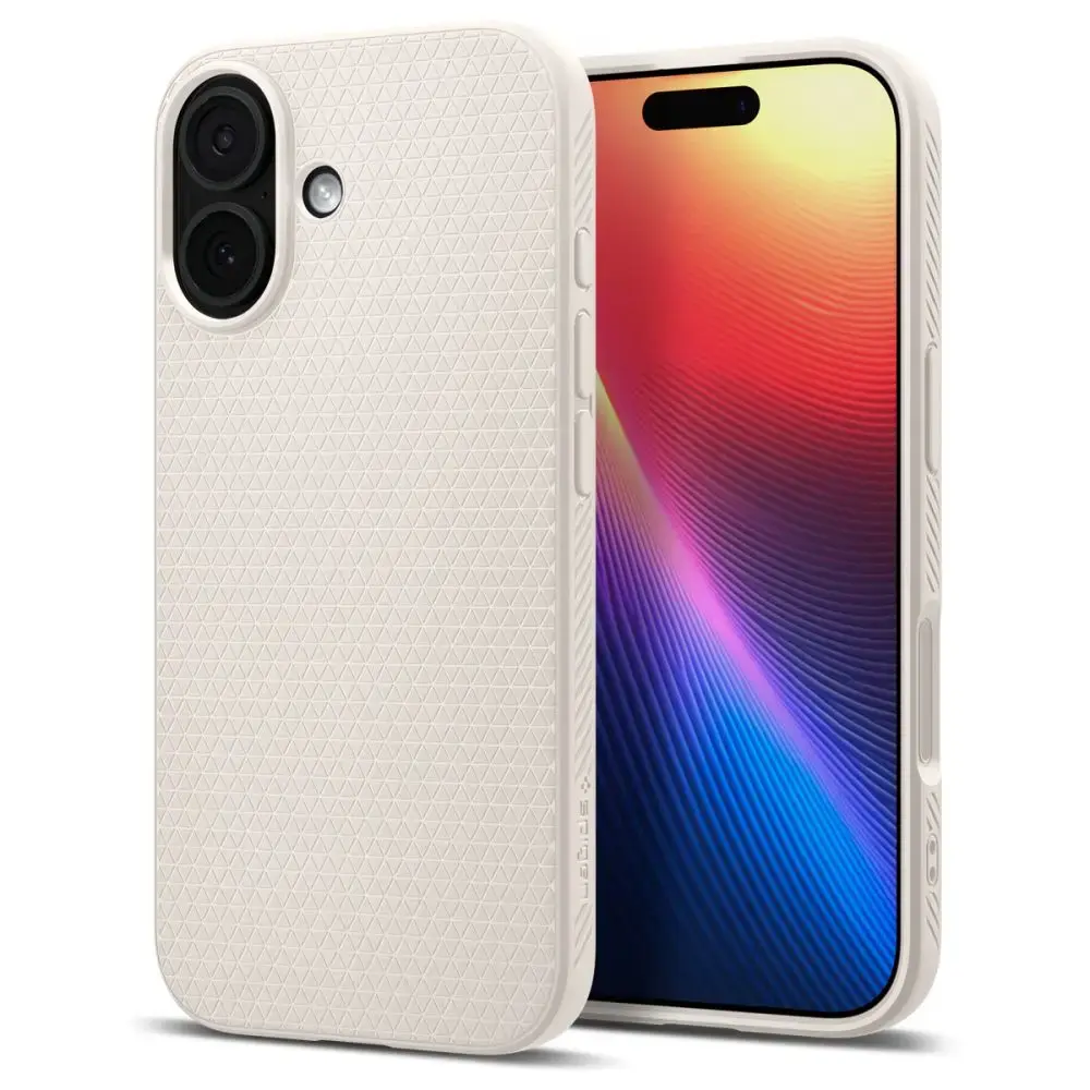 Spigen Liquid Air case for iPhone 17 - titanium
