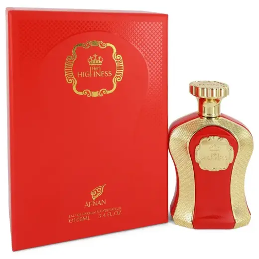 Afnan 3.4 Oz Her Highness Red Eau De Parfum Spray by Afnan for Women
