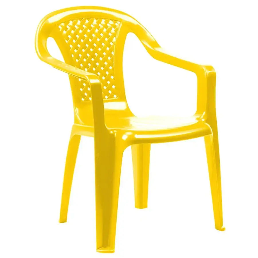 IPAE-PROGARDEN Children's chair 38x38x52cm Camelia yellow
